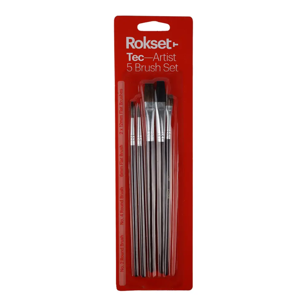 Rokset Artist Brush Set 5 Pack 1