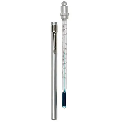 Pocket Thermometer, Metal Cased, -30 To 50 C 1