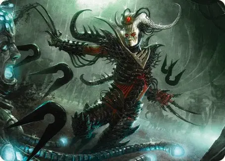 Vraan, Executioner Thane Art Card [Phyrexia: All Will Be One Art Series] 1