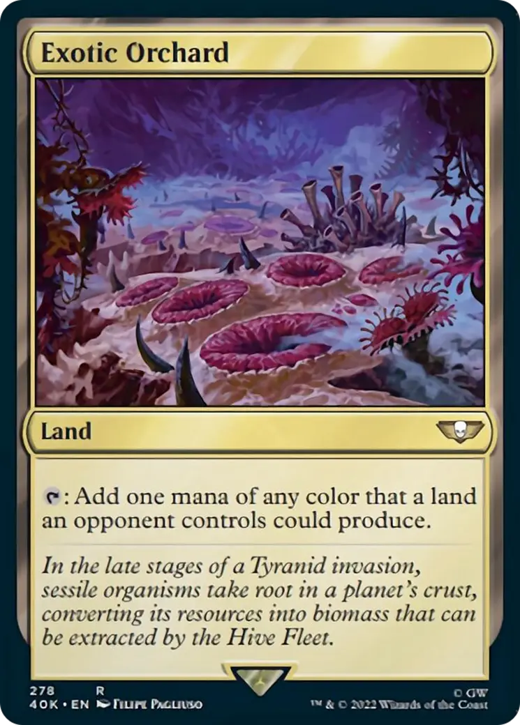 Exotic Orchard (Surge Foil) [Warhammer 40,000] 1