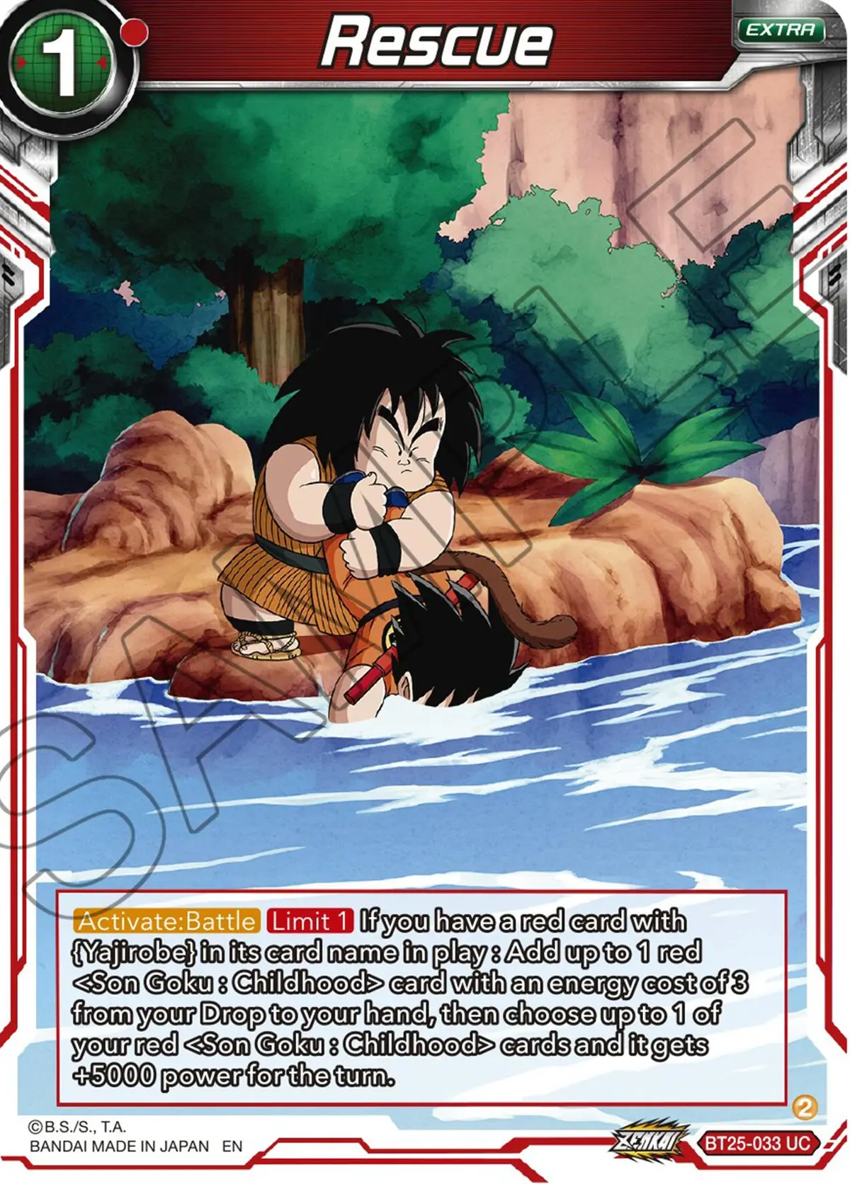 Rescue (Bt25-033) [Legend Of The Dragon Balls] 1