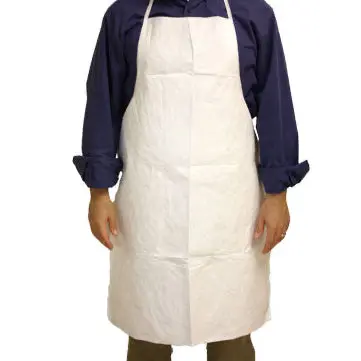 Apron, Tyvek, White 1