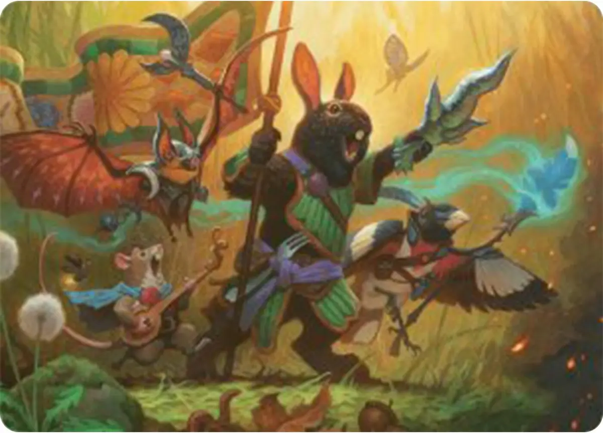 Valley Questcaller Art Card [Bloomburrow Art Series] 1