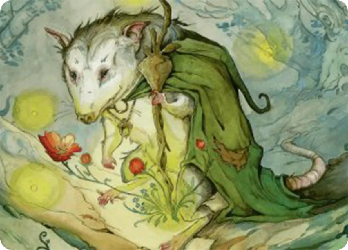 Tender Wildguide Art Card [Bloomburrow Art Series] 1