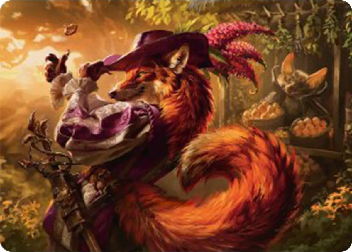 Mr. Foxglove Art Card [Bloomburrow Art Series] 1