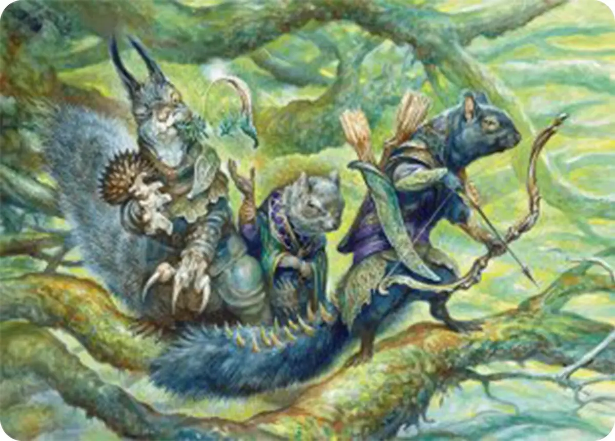 The Odd Acorn Gang Art Card [Bloomburrow Art Series] 1