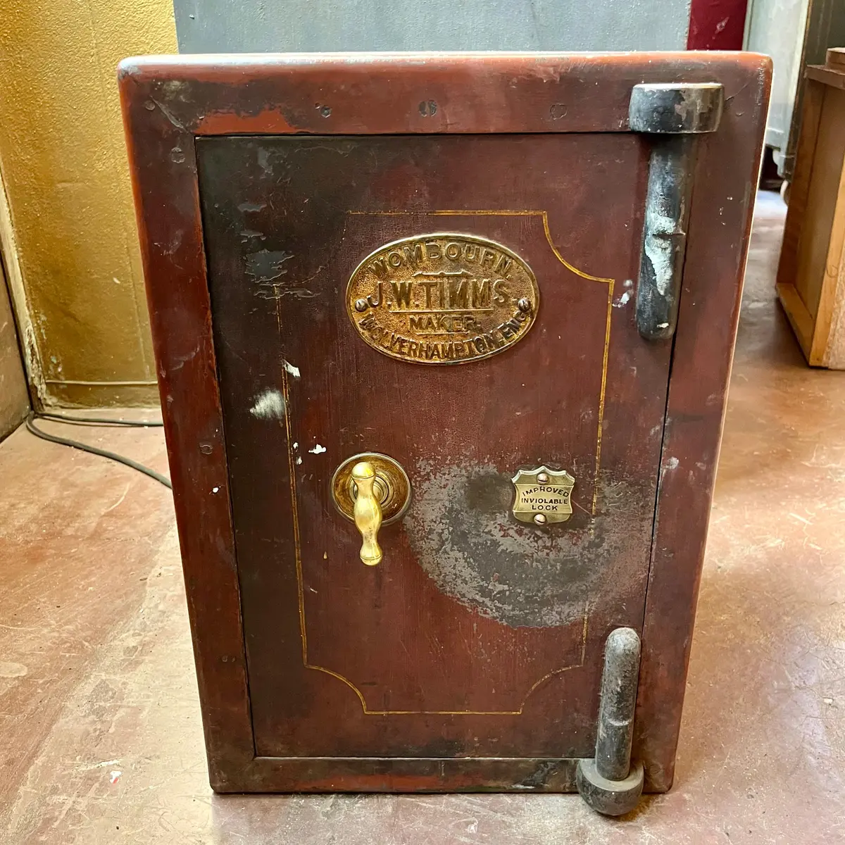 Antique J. W. Timms Wombourn Safe - Sold 1
