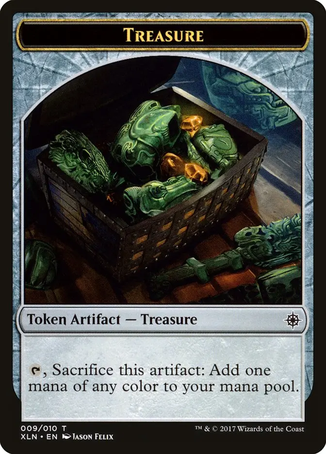 Treasure Token (009/010) [Ixalan Tokens] 1