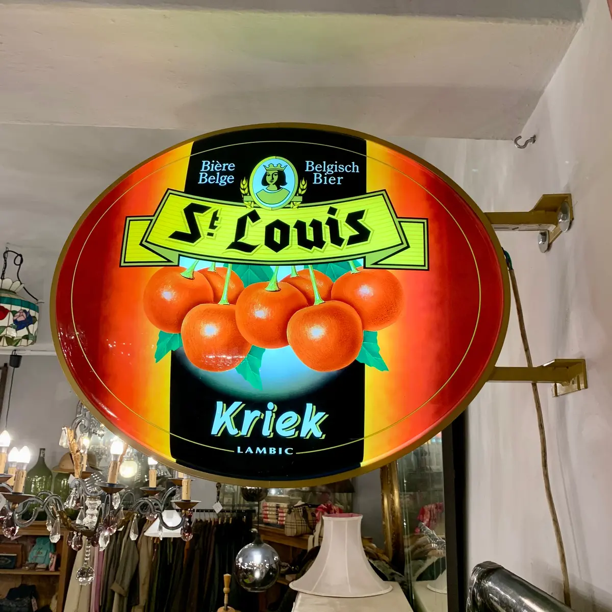 Vintage Light Up St Louis Bar Sign 1