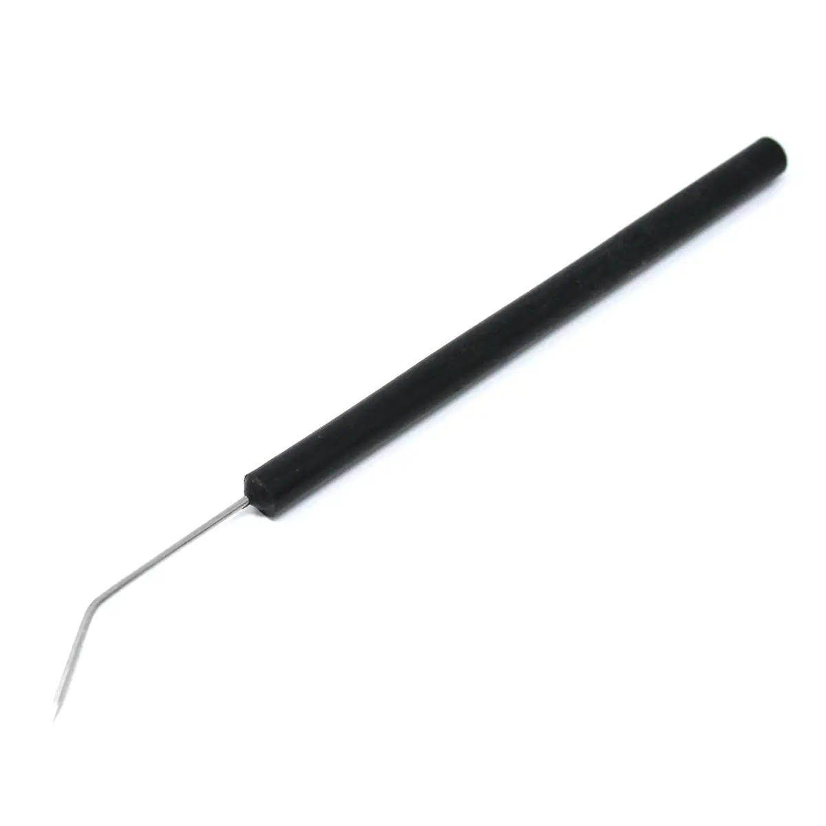 Dissecting Teasing Needle, Angled, With Plastic Handle 1