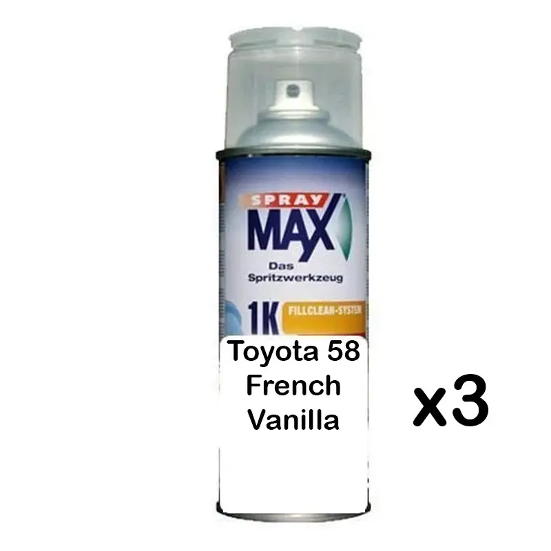 Auto Touch Up Can For Toyota 58 French Vanilla X 3 1