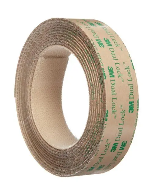 3M Dual Lock Low Profile Reclosable Fastener Tb4570 Thin Clear 1'' X 10Ft Indoor 1