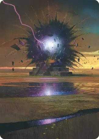 Return To Dust Art Card [Commander Masters Art Series] 1