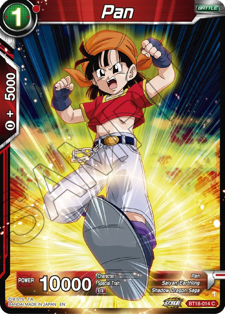 Pan (Bt18-014) [Dawn Of The Z-Legends] 1