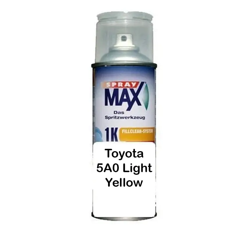 Auto Car Touch Up Can For Toyota 5A0 Light Yellow 1