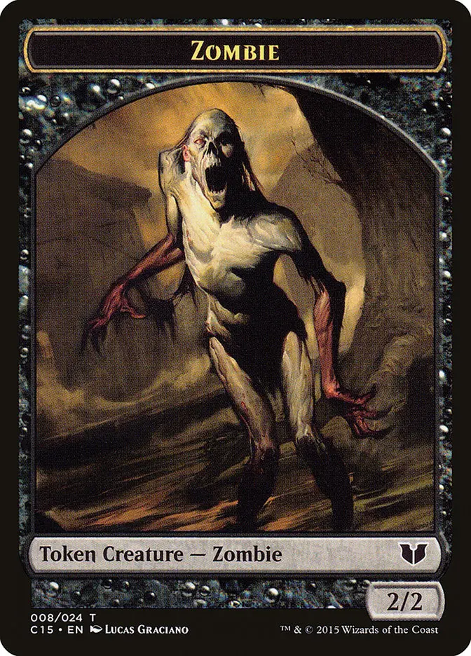 Zombie Token [Commander 2015 Tokens] 1