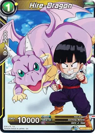 Hire-Dragon (Bt11-103) [Vermilion Bloodline 2Nd Edition] 1