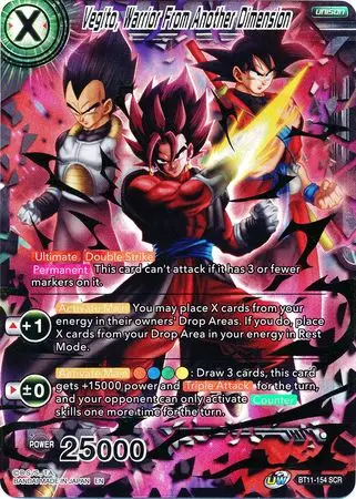 Vegito, Warrior From Another Dimension (Bt11-154) [Vermilion Bloodline 2Nd Edition] 1