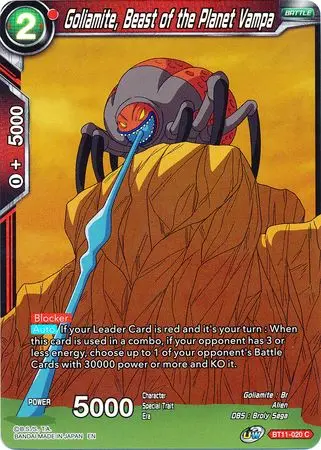 Goliamite, Beast Of The Planet Vampa (Bt11-020) [Vermilion Bloodline 2Nd Edition] 1