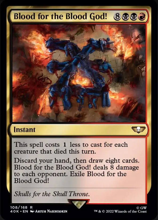 Blood For The Blood God! (Surge Foil) [Warhammer 40,000] 1