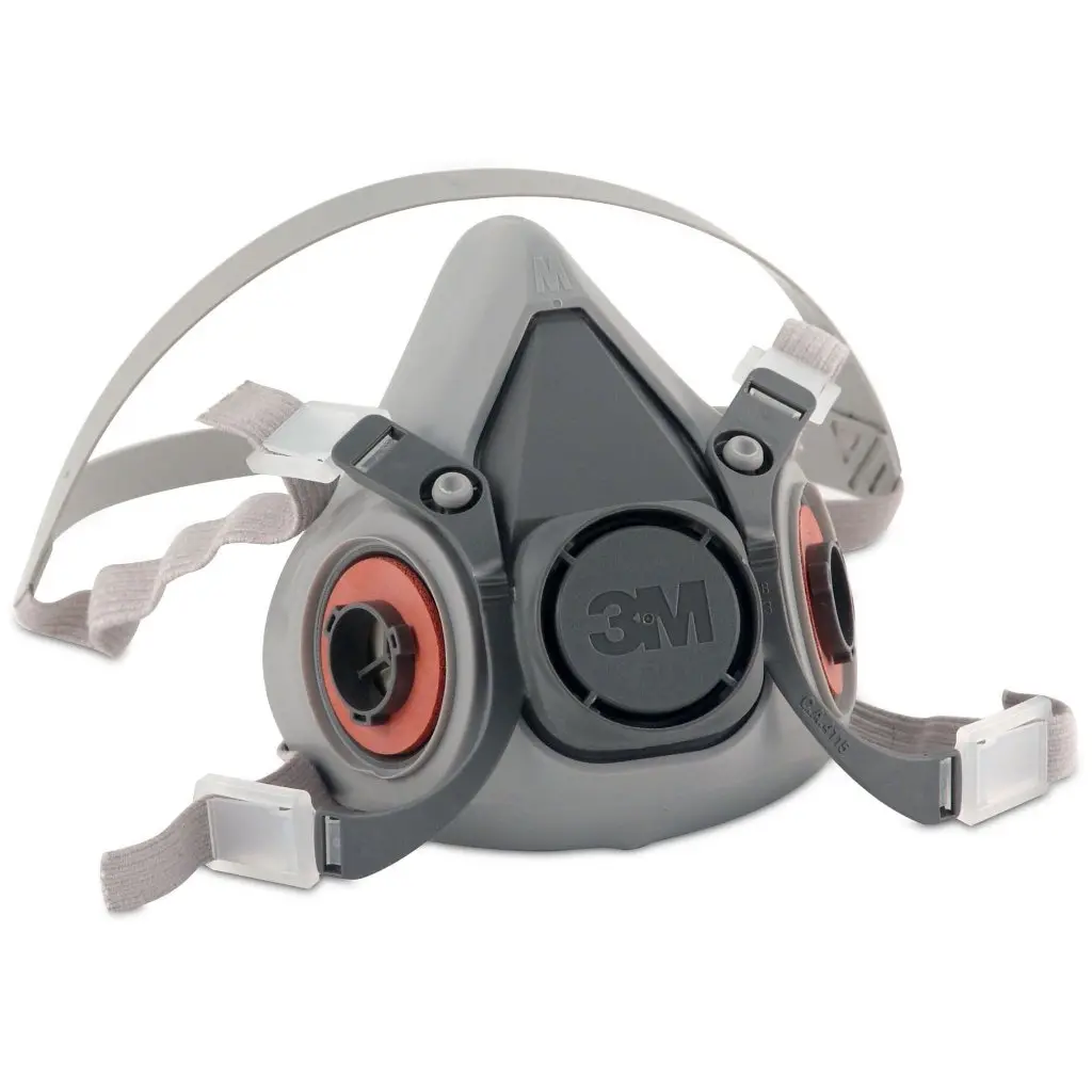 Half Face-Piece Respirator, 3M, 6000 Series 1
