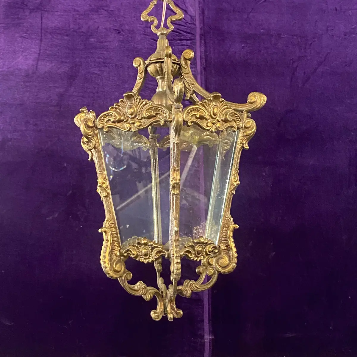 Special Antique Brass Lantern - Sold 1