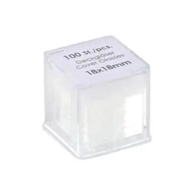 Microscope Cover Glass, 18 X 18 Mm 1