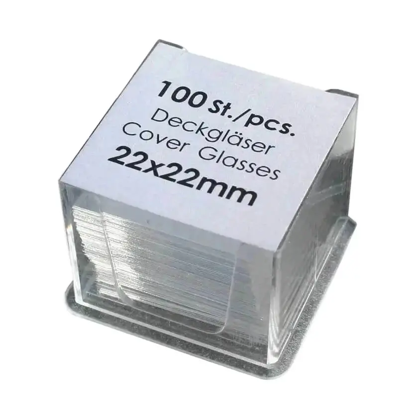 Microscope Cover Glass, 22 X 22 Mm 1