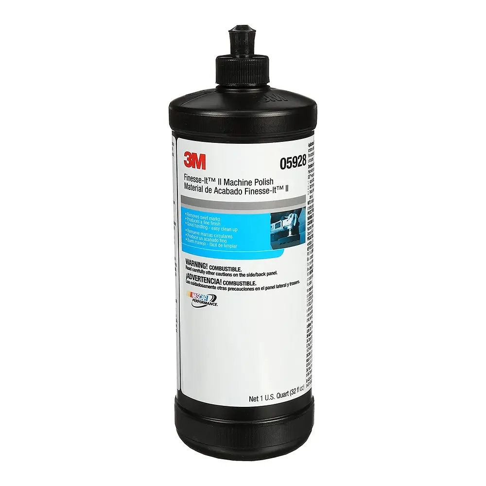 3M 5928 Finesse-It Ii Machine Polish 946Ml Paint Cutting Compound Swirl Remover 1