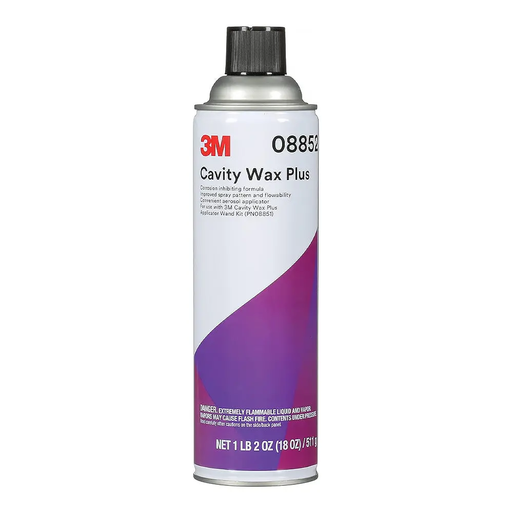 3M 08852 Cavity Wax Plus 511G Aerosol Interior Corrosion Prevention 1