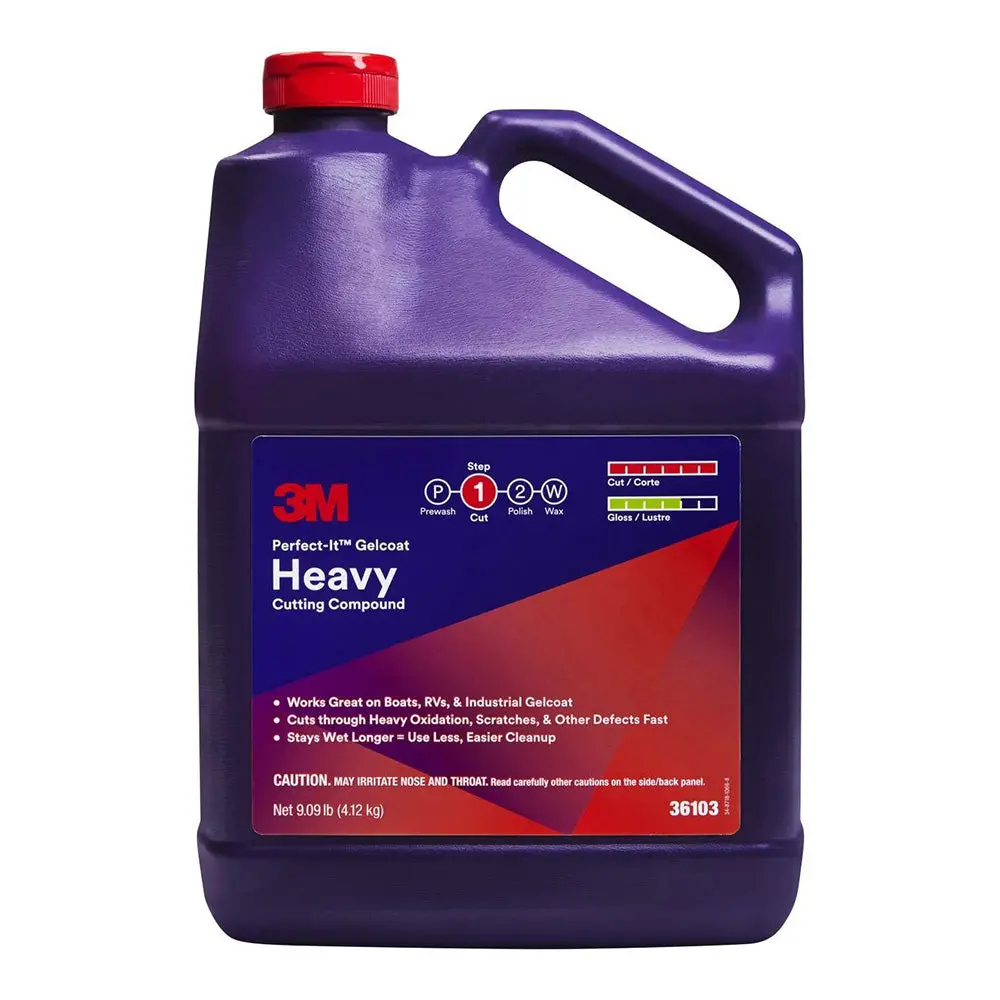 3M 36103 Perfect-It Gelcoat Heavy Cutting Compound 3.78L Boat Rv Industrial 1