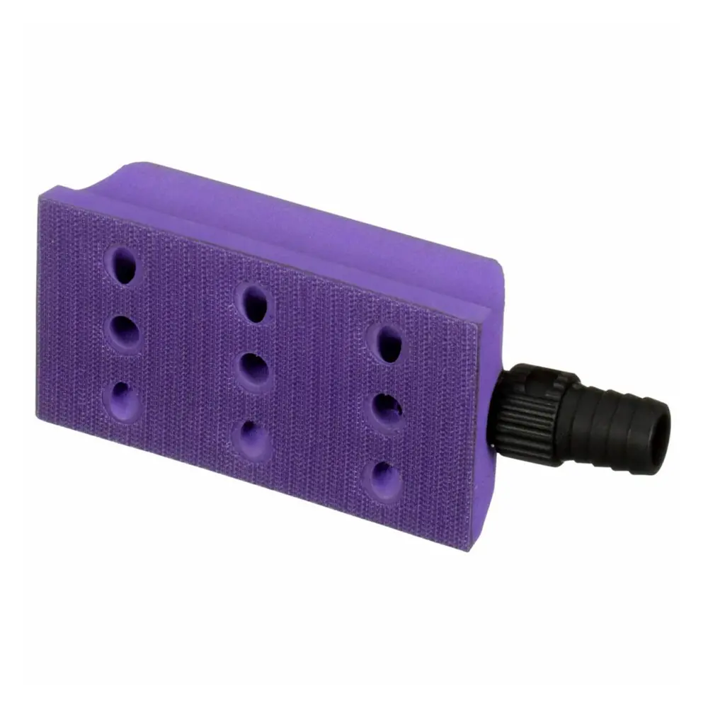 3M 35825 Hookit Dust Extraction Flexible Sanding Block 133Mm X 67Mm Vacuum 1