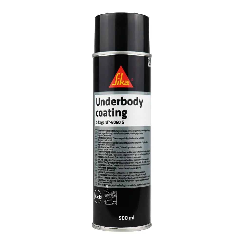 Sika Sikagard 6060S Bitumen-Based Underbody Coating 500Ml Black 1