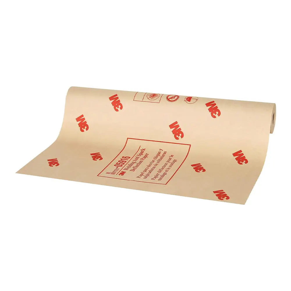 3M 05916 Welding & Spark Deflection Paper 609Mm X 45M Paint Grinding Masking 1