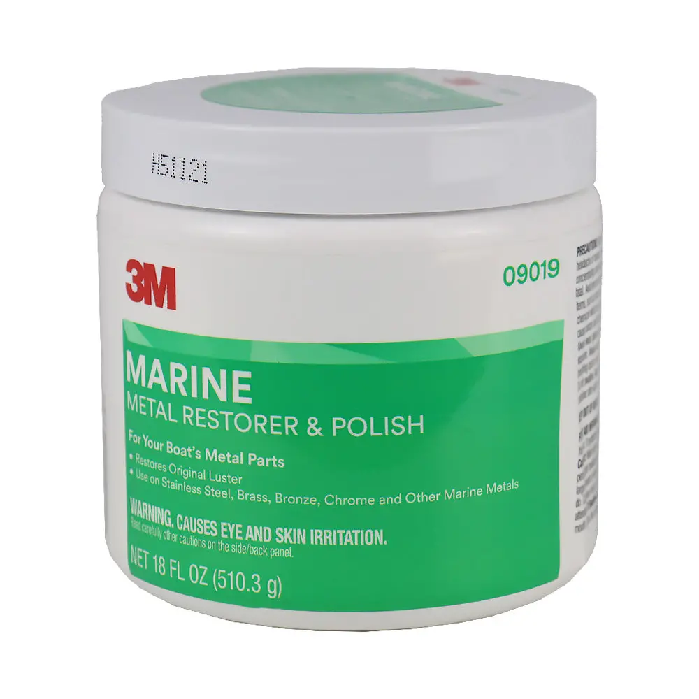 3M Marine Boat Metal Restorer & Polish 09019 510Gm Stainless Steel Brass 1