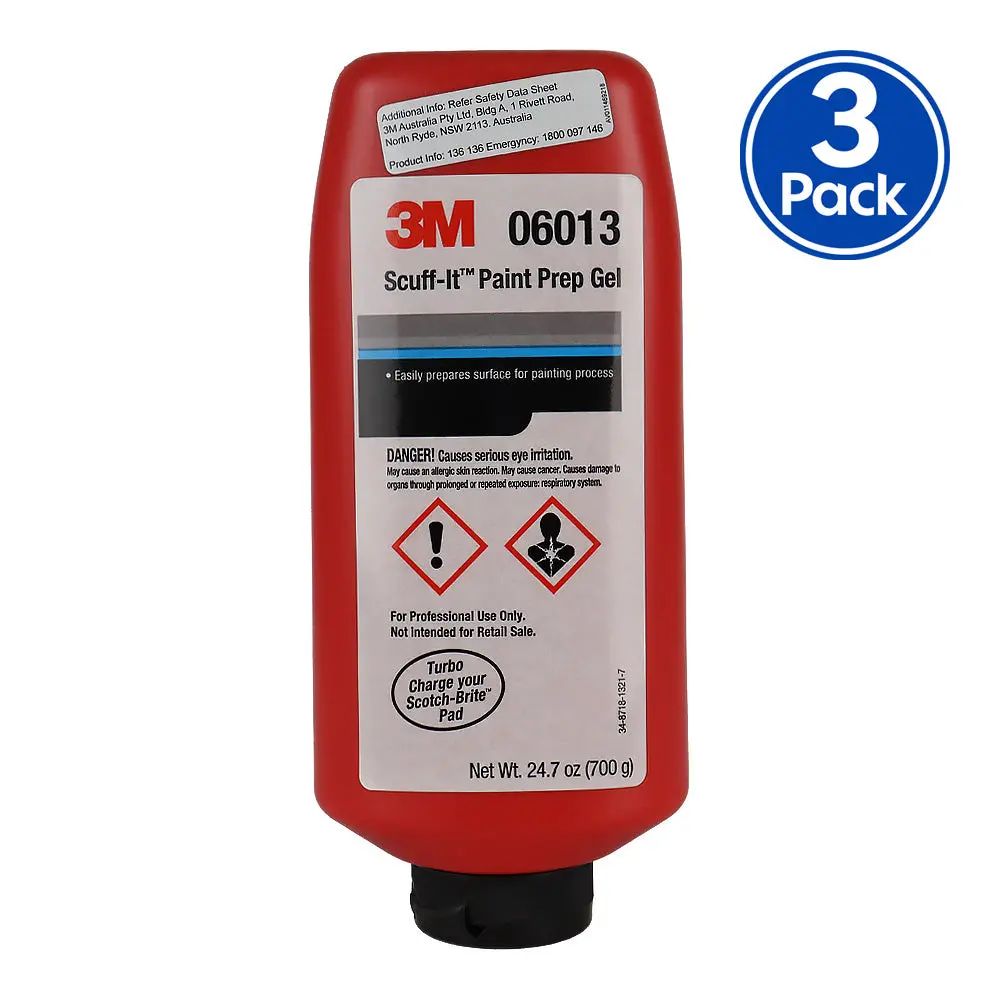 3M Scuff-It Paint Prep Gel 06013 700Gm Surface Preparation Compound X3 1