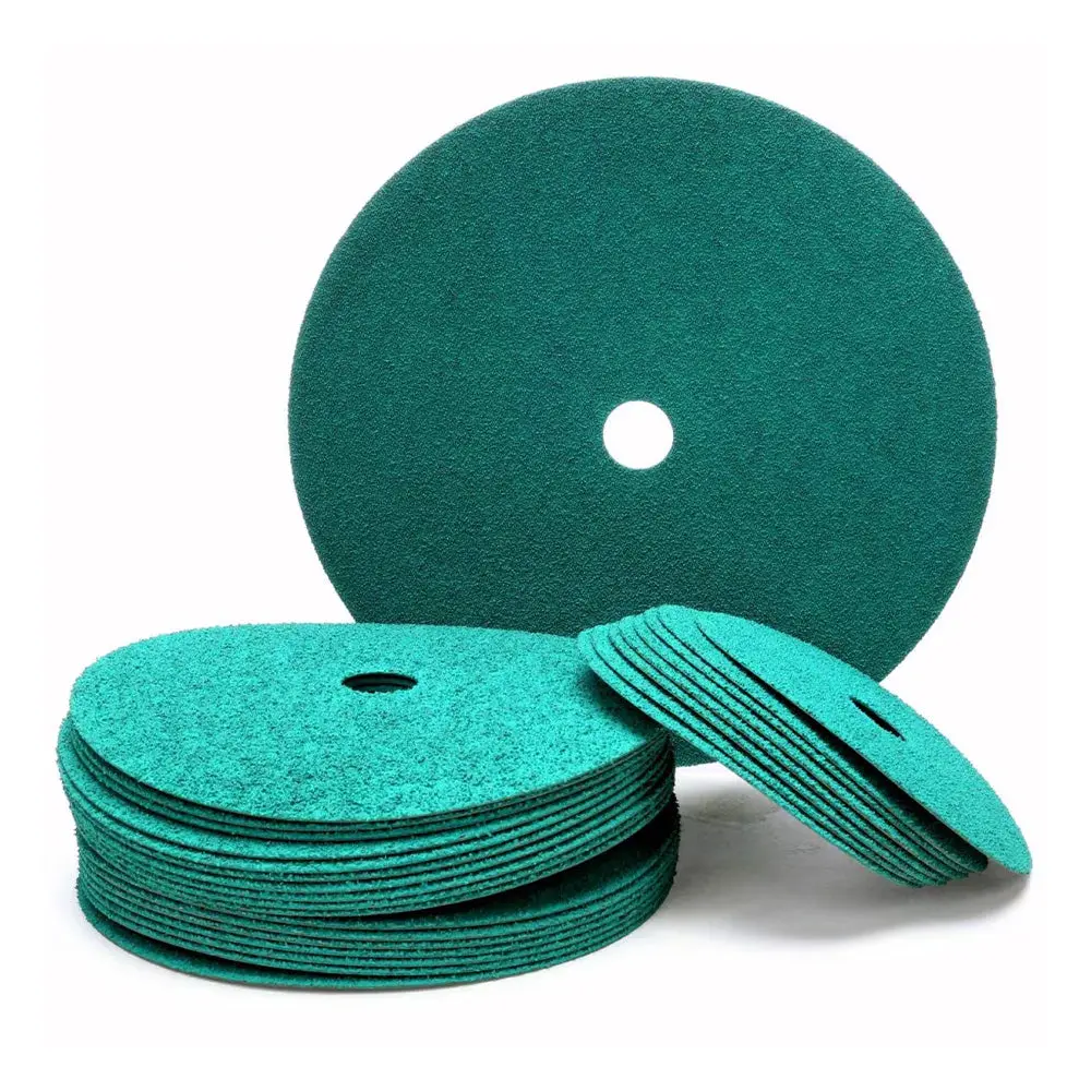 3M Green Corps Fibre Disc 178Mm 24 Grit X 20 Pack Grinding Sanding Discs 1