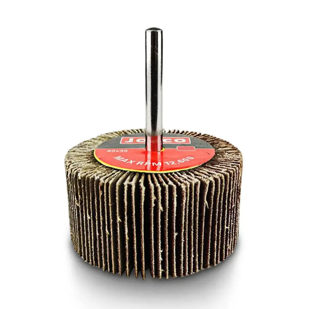 Josco Drill & Die Grinder Mounted Flap Wheel 60Mm X 30Mm 40 Grit 1