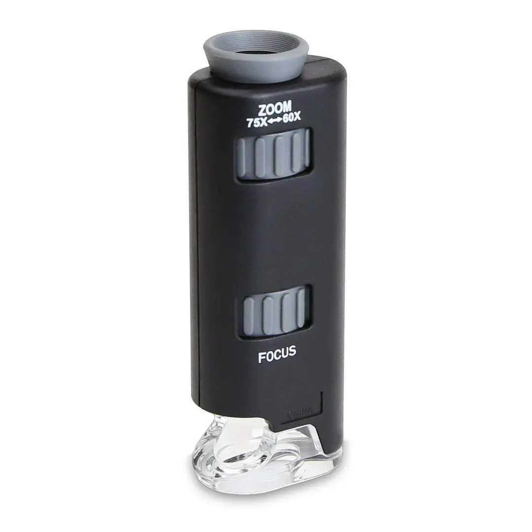 Pocket Microscope, 60-75X 1