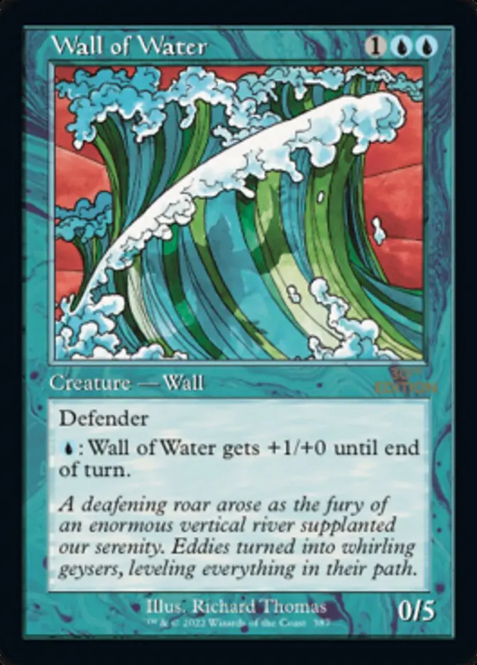 Wall Of Water (Retro) [30Th Anniversary Edition] 1