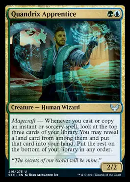 Quandrix Apprentice [Strixhaven: School Of Mages] 1