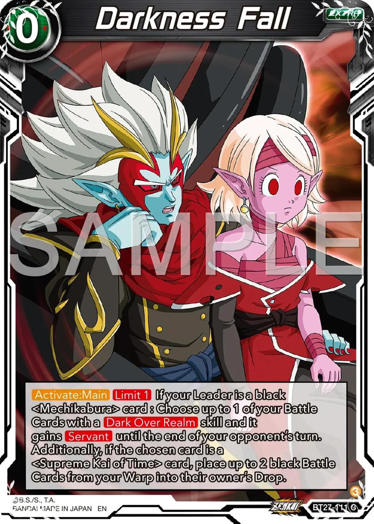 Darkness Fall (Bt27-111) [History Of Z] 1