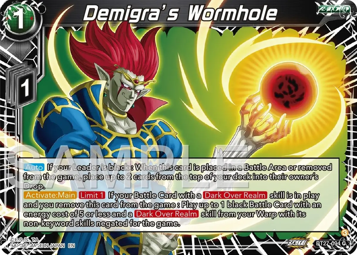 Demigra's Wormhole (Bt27-094) [History Of Z] 1