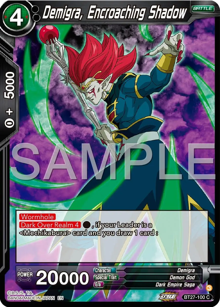 Demigra, Encroaching Shadow (Bt27-100) [History Of Z] 1