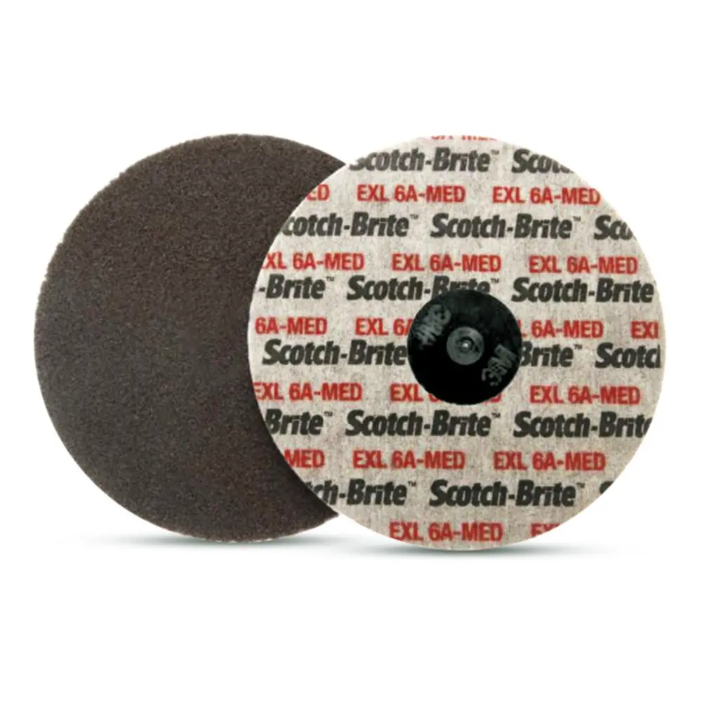3M Scotch-Brite Roloc 75Mm 6A Med Exl Unitised Wheel 1