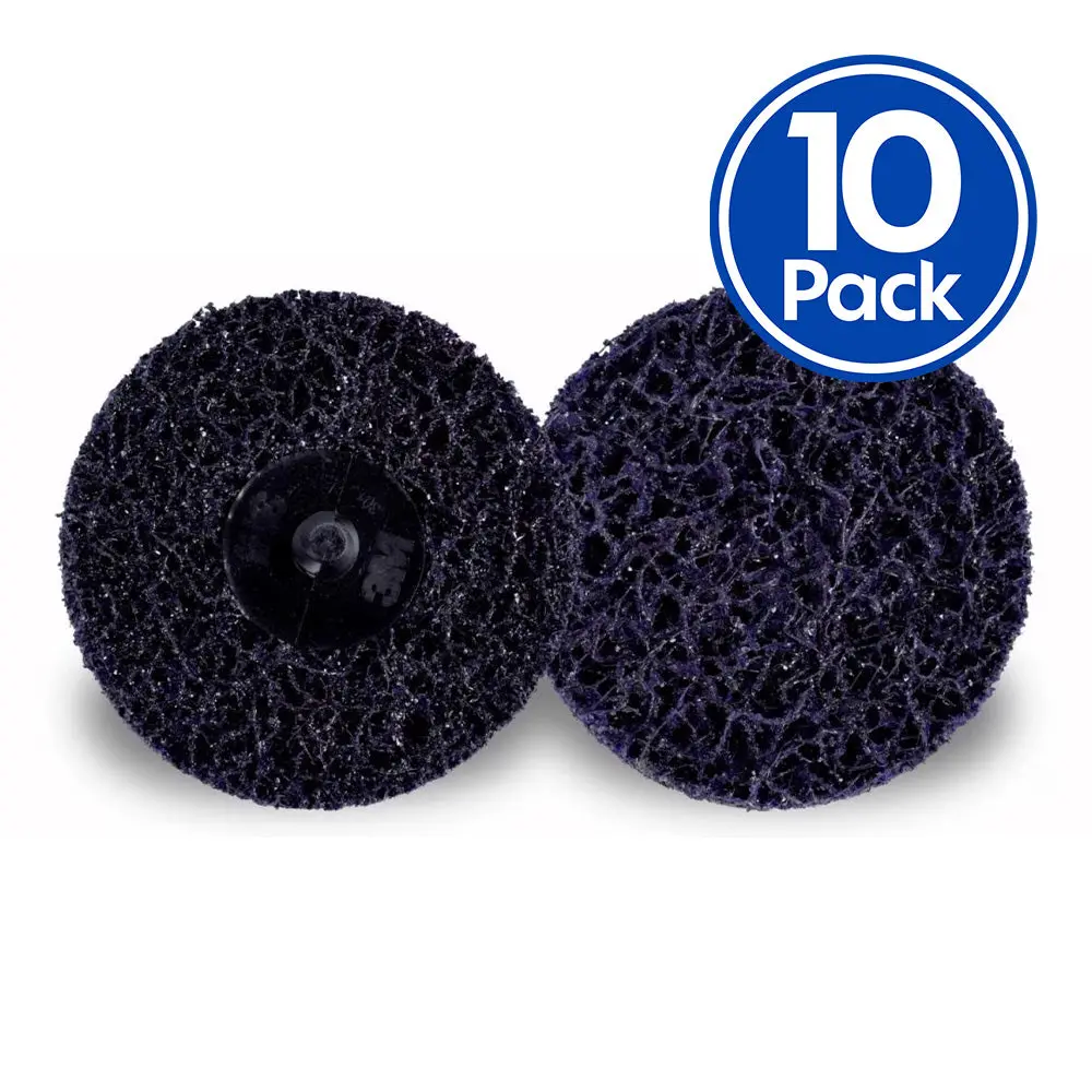 3M 21541 Scotch-Brite Roloc Clean & Strip Xt Pro Discs Tr 3" X 10 Pack 1