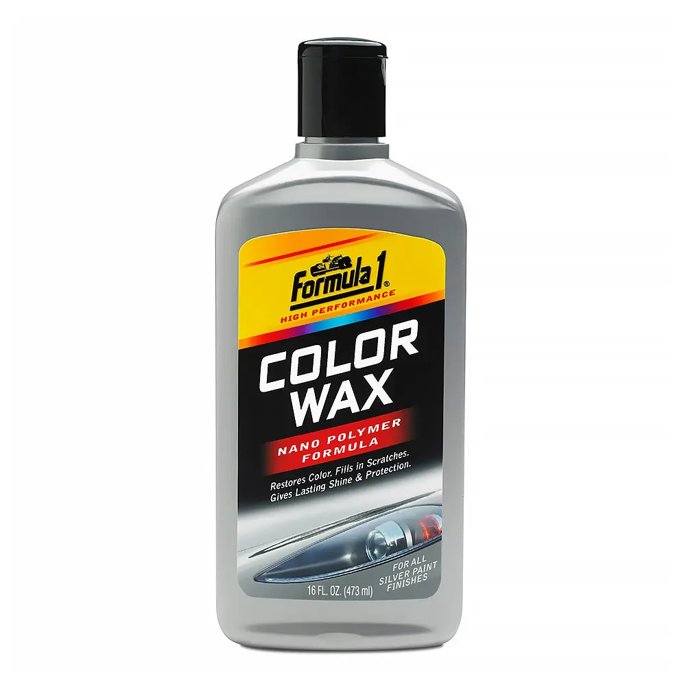 Formula 1 High Performance Automotive Colour Wax For Silver Paints 473Ml 1