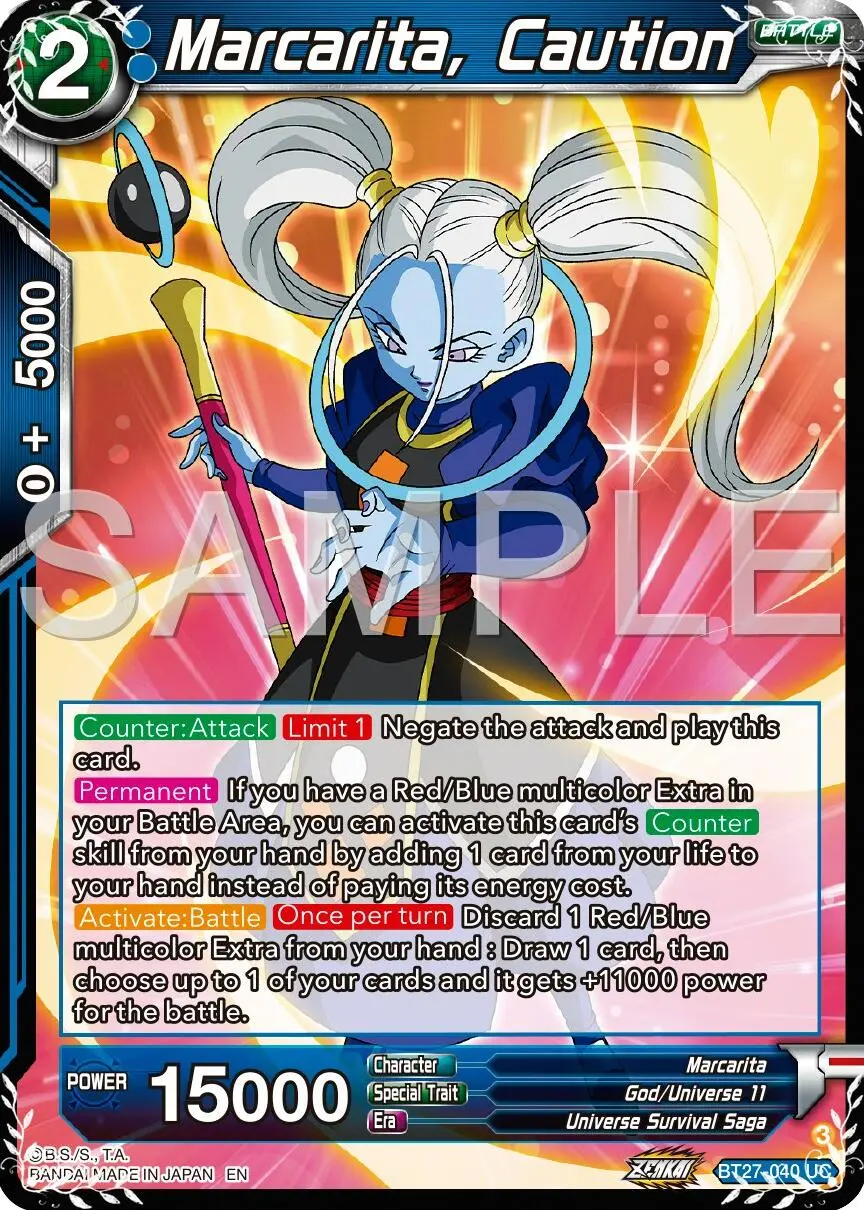Marcarita, Caution (Bt27-040) [History Of Z] 1