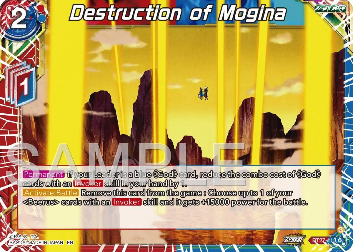 Destruction Of Mogina (Bt27-113) [History Of Z] 1
