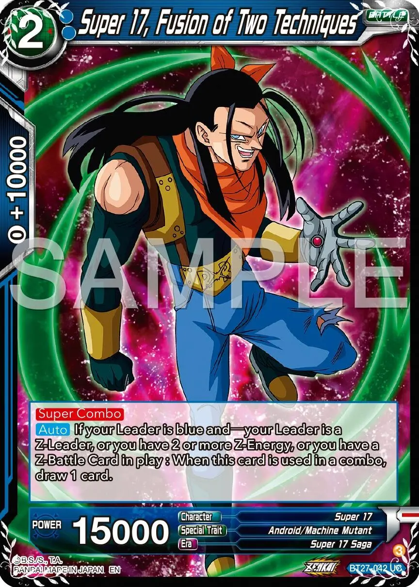 Super 17, Fusion Of Two Techniques (Bt27-042) [History Of Z] 1